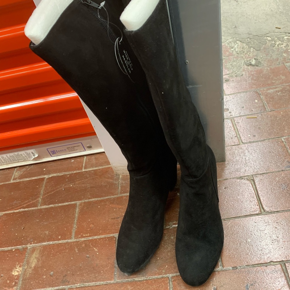 INC International Concepts Black Boots Sz 11